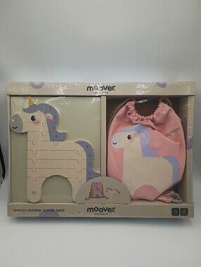 Moover Danish Unicorn Number Puzzle Pack